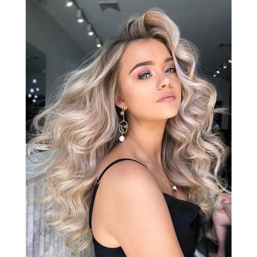 Explosion Big Wave Wig Long Curly Hair High Temp